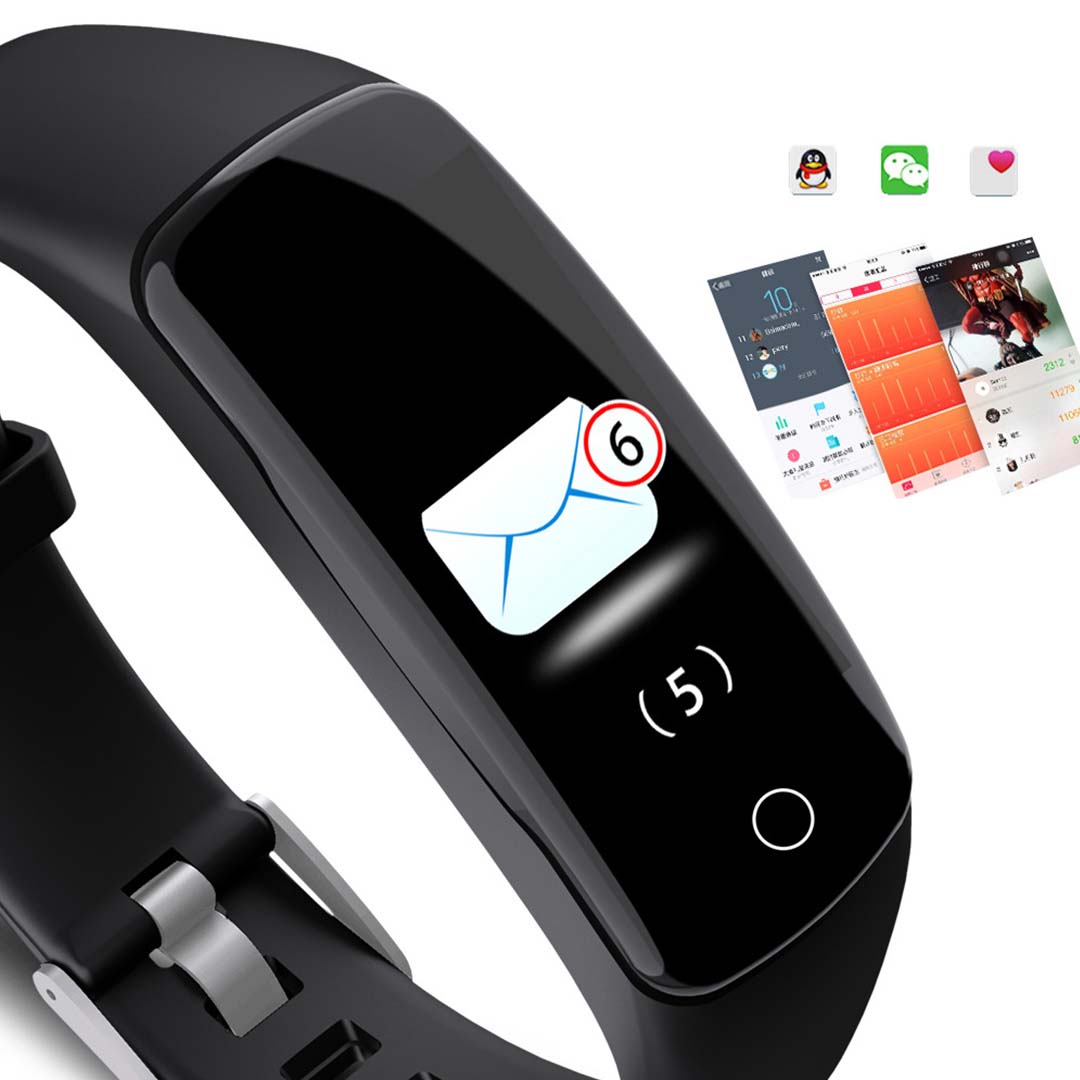 Premium 2x Sport Monitor Wrist Touch Fitness Tracker Smart Watch Blue - image4