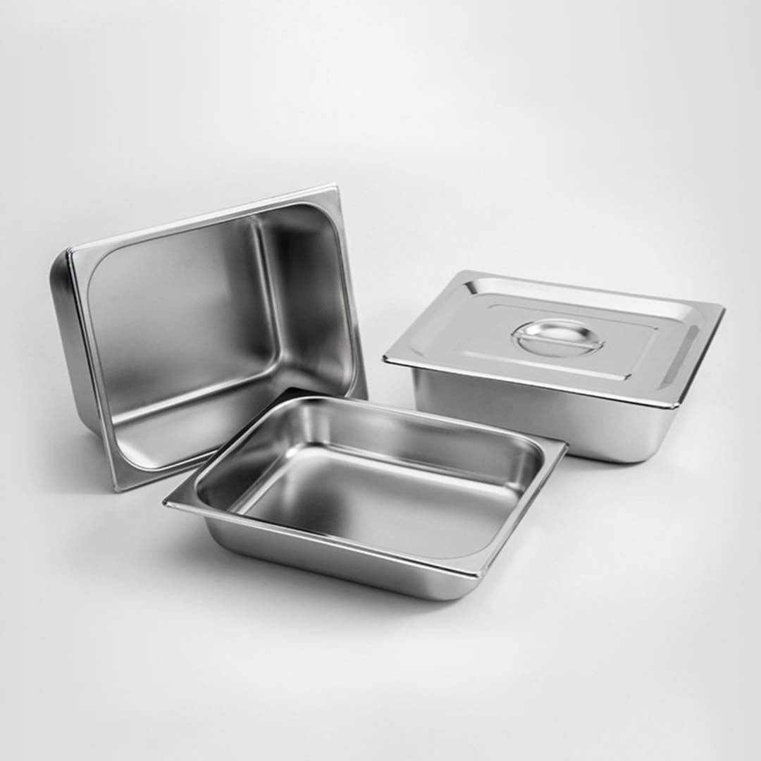 Premium 12X Gastronorm GN Pan Full Size 1/2 GN Pan 20cm Deep Stainless Steel Tray - image5