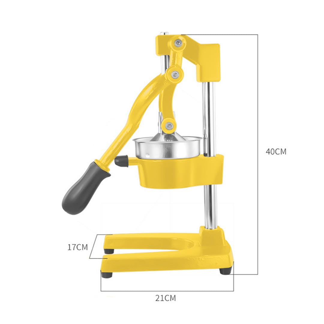 Premium Commercial Manual Juicer Hand Press Juice Extractor Squeezer Orange Citrus Yellow - image5
