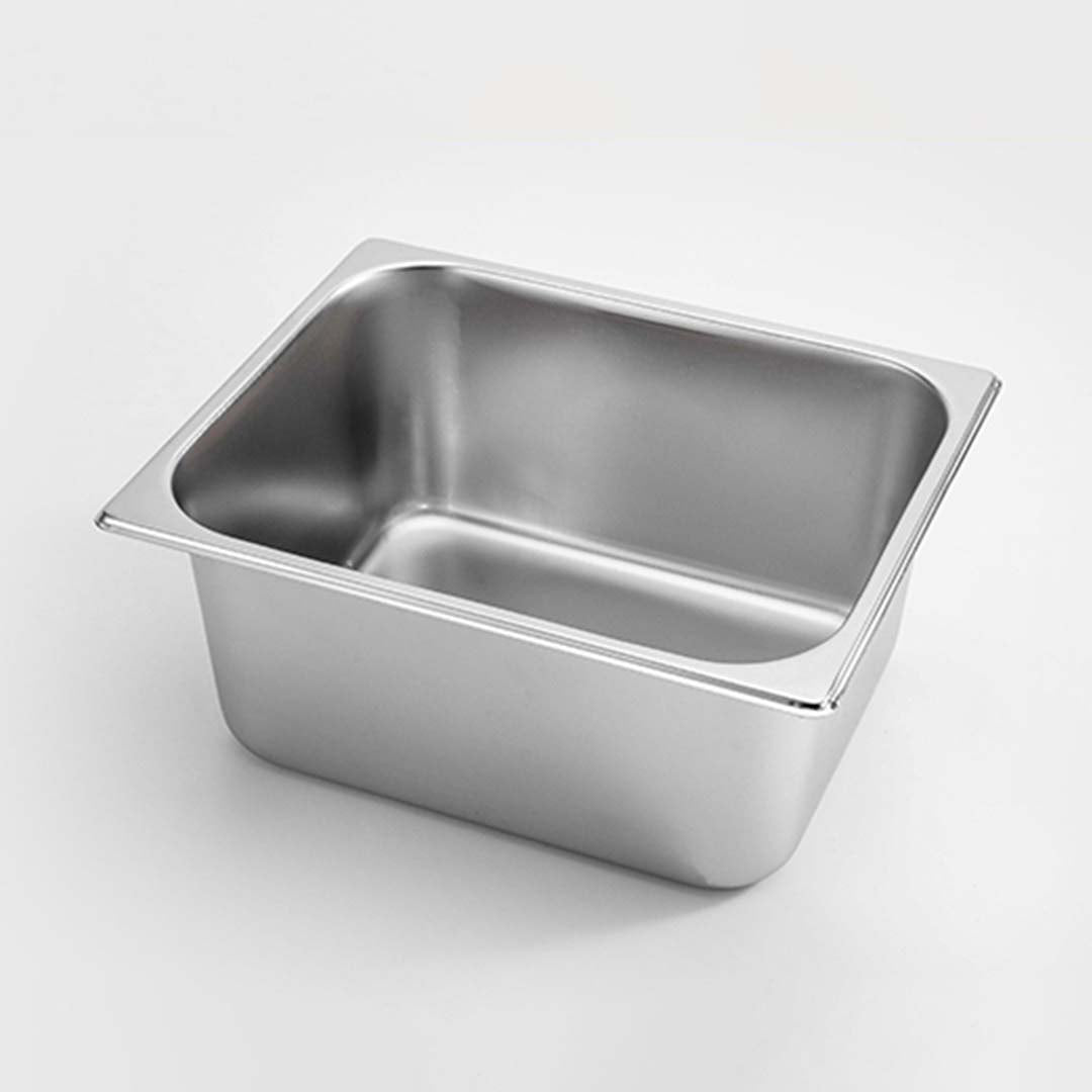 Premium 6X Gastronorm GN Pan Full Size 1/2 GN Pan 15cm Deep Stainless Steel With Lid - image5