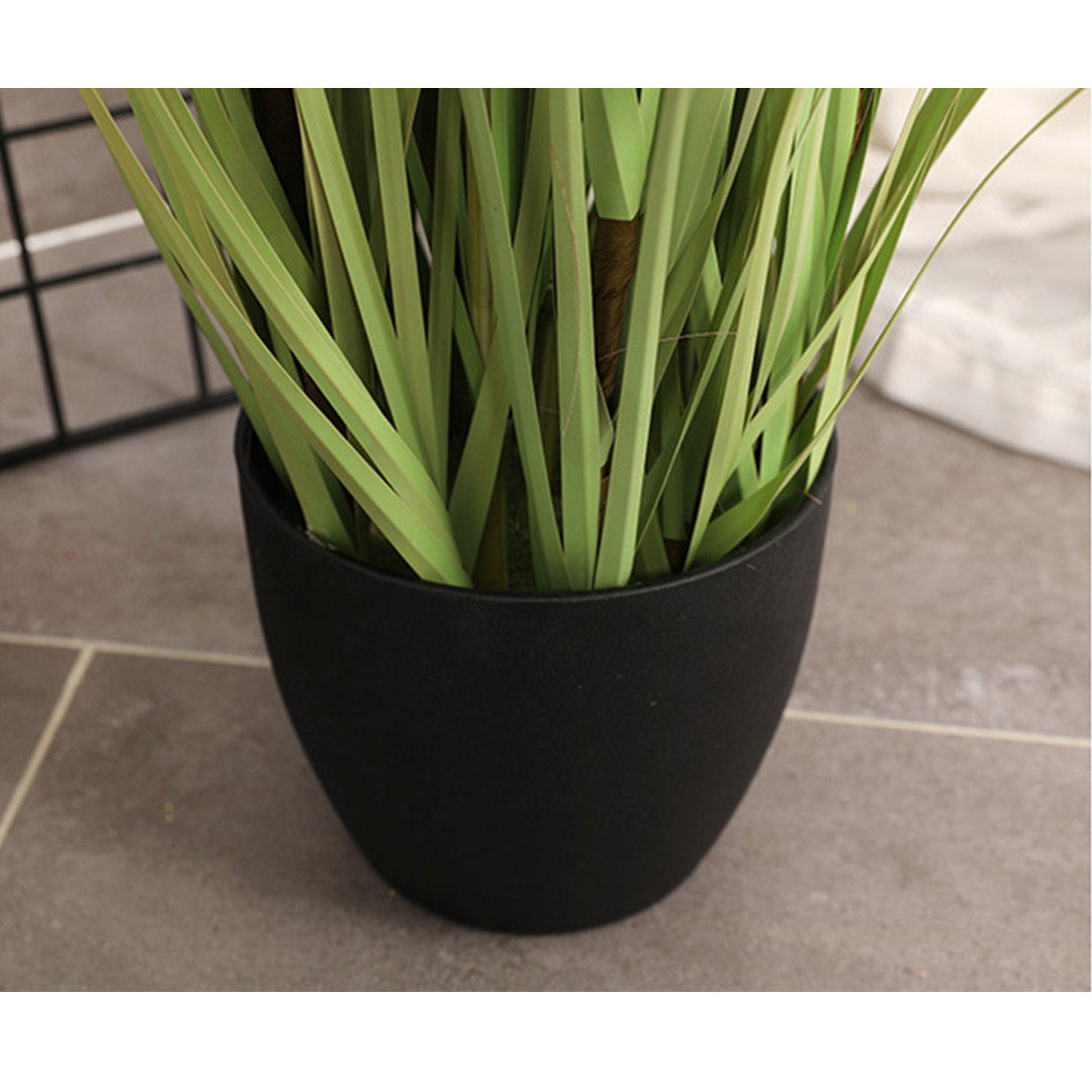 Premium 4X 120cm Green Artificial Indoor Potted Reed Grass Tree Fake Plant Simulation Decorative - image5