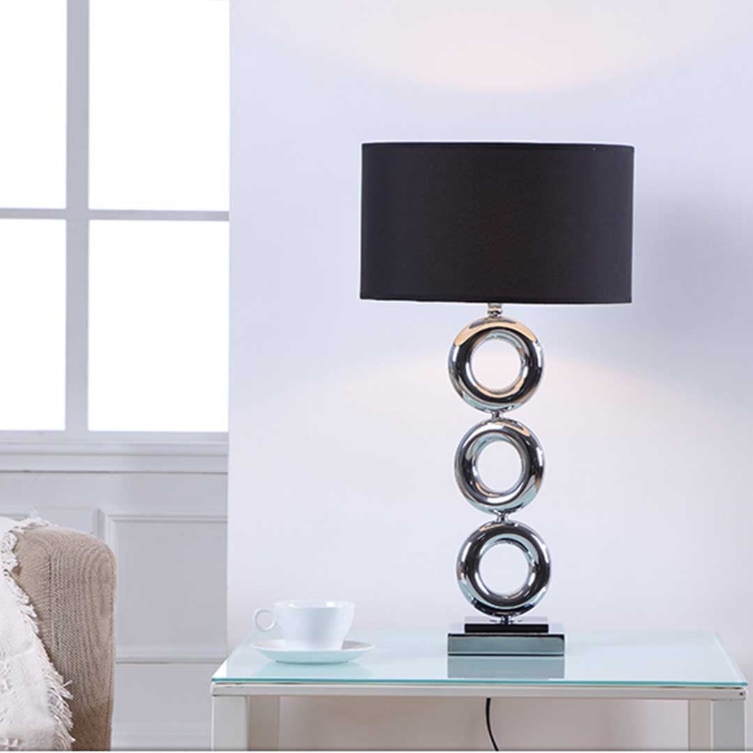 Premium 4X Simple Industrial Style Table Lamp Metal Base Desk Lamp - image5