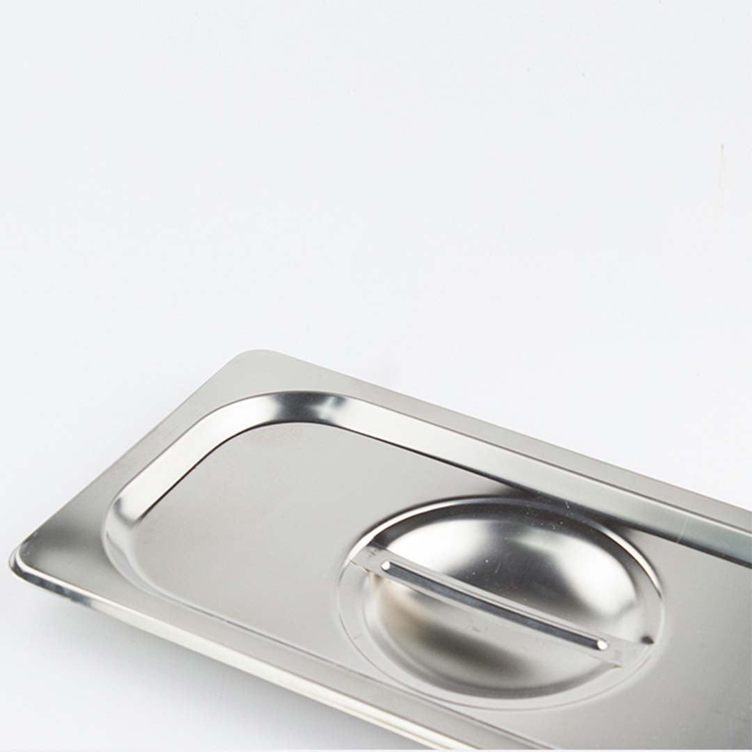 Premium 4X Gastronorm GN Pan Lid Full Size 1/2 Stainless Steel Tray Top Cover - image5