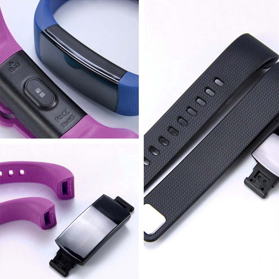 Premium 2X Sport Smart Watch Health Fitness Wrist Band Bracelet Activity Tracker Purple - image5
