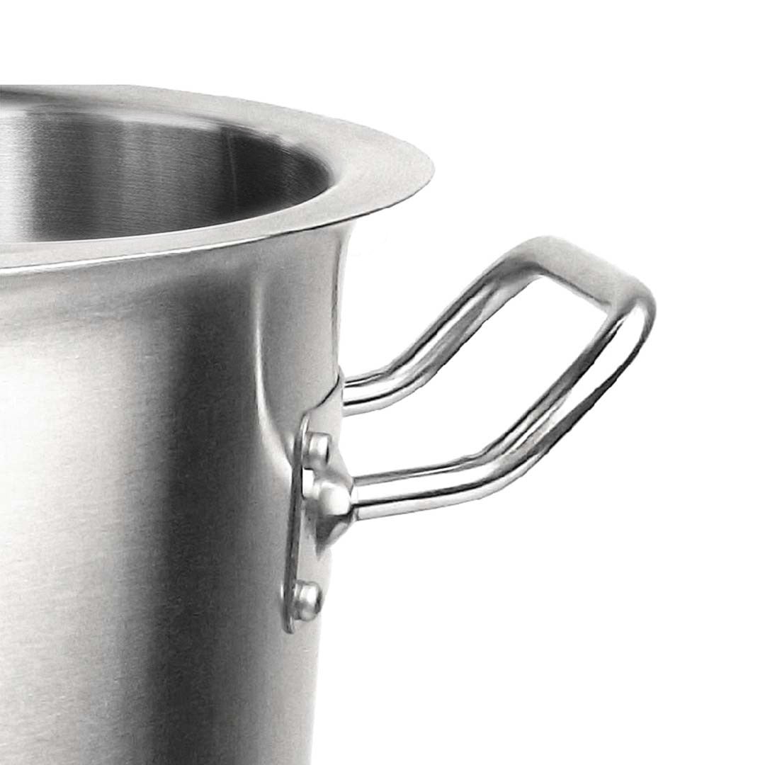 Premium Stock Pot 113L Top Grade Thick Stainless Steel Stockpot 18/10 Without Lid - image5