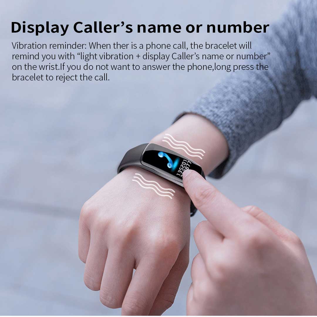 Premium Sport Monitor Wrist Touch Fitness Tracker Smart Watch Blue - image5