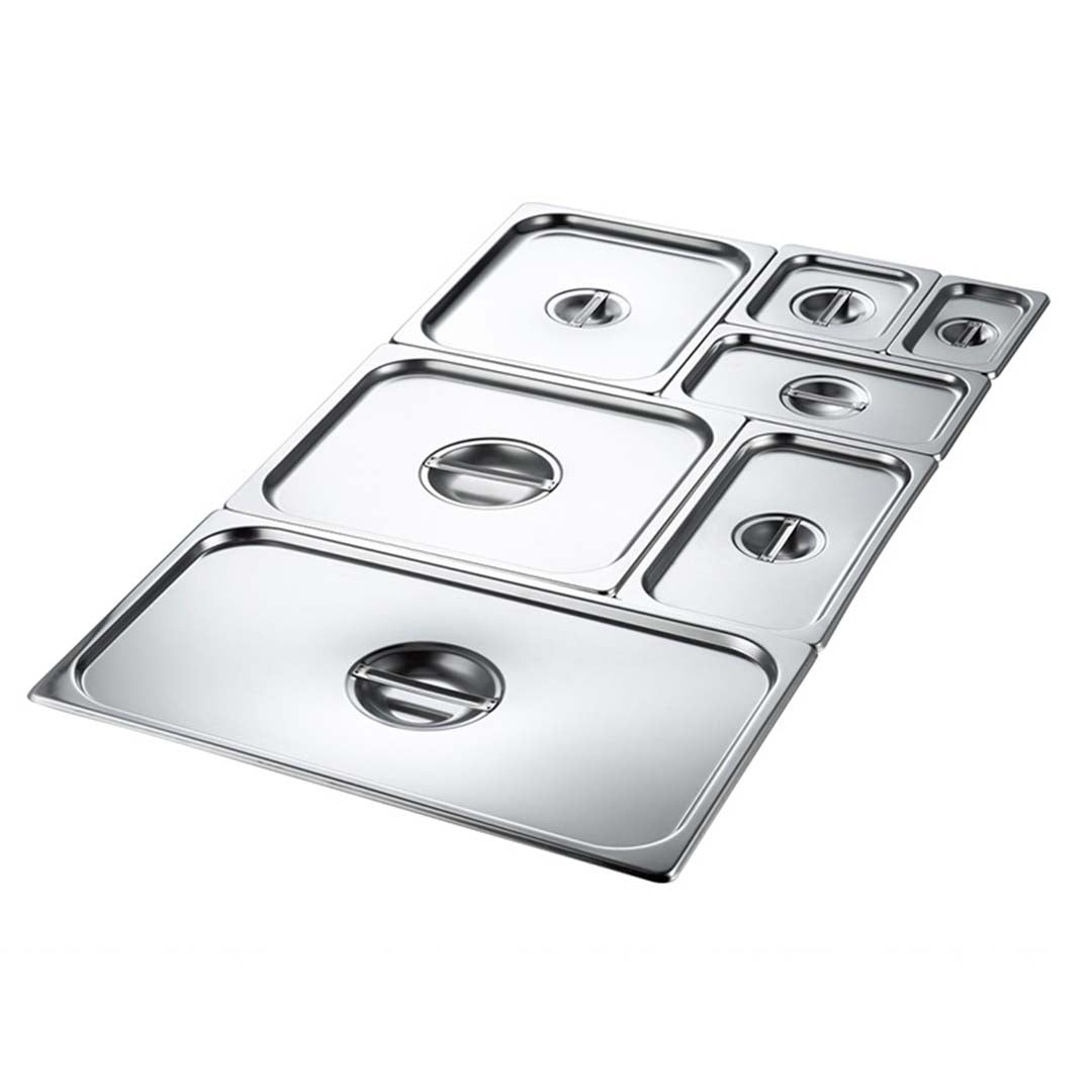 Premium Gastronorm GN Pan Lid Full Size 1/2 Stainless Steel Tray Top Cover - image6