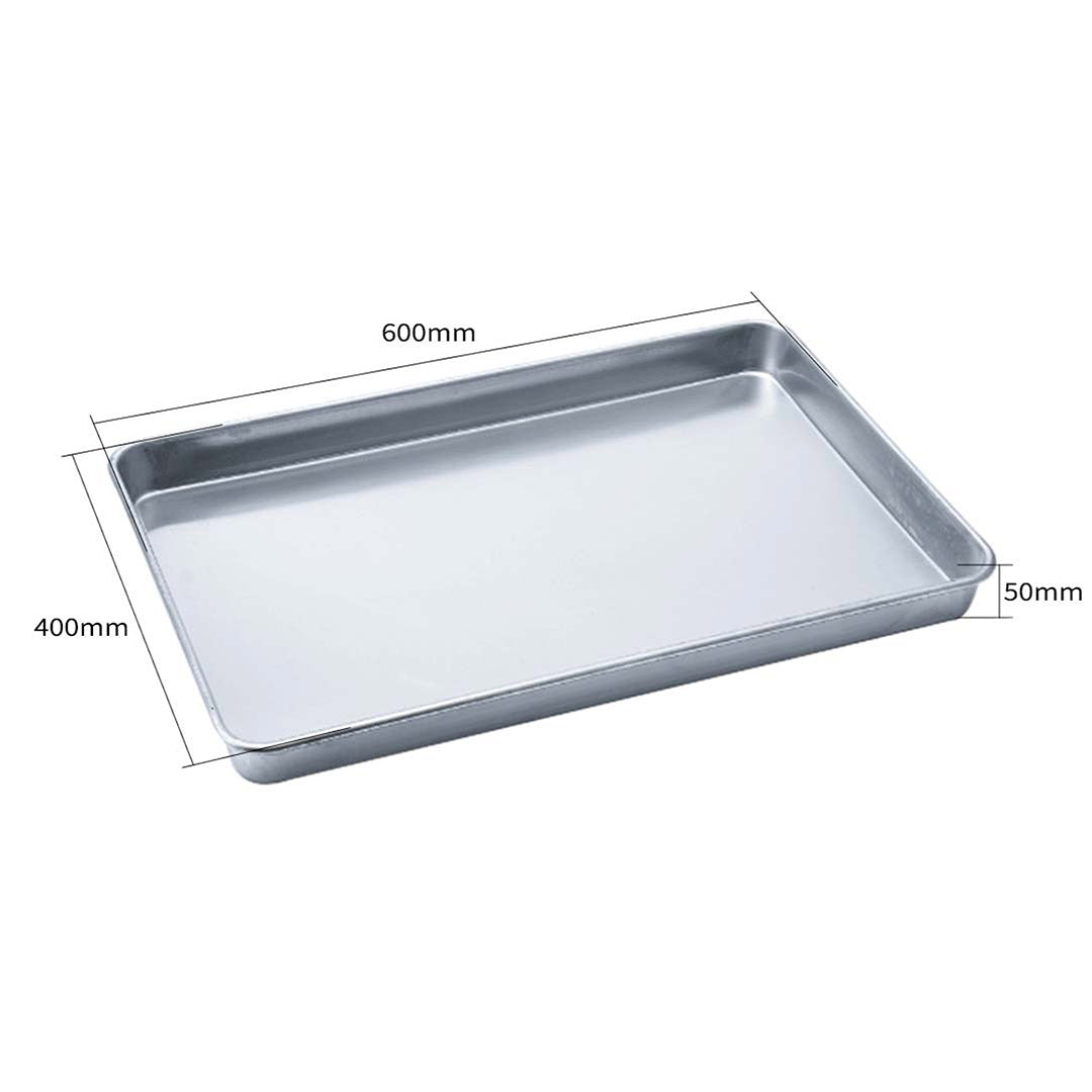 Premium Gastronorm Trolley 16 Tier Stainless Steel with 60*40*5cm Aluminum Baking Pan Cooking Tray for Bakers - image6