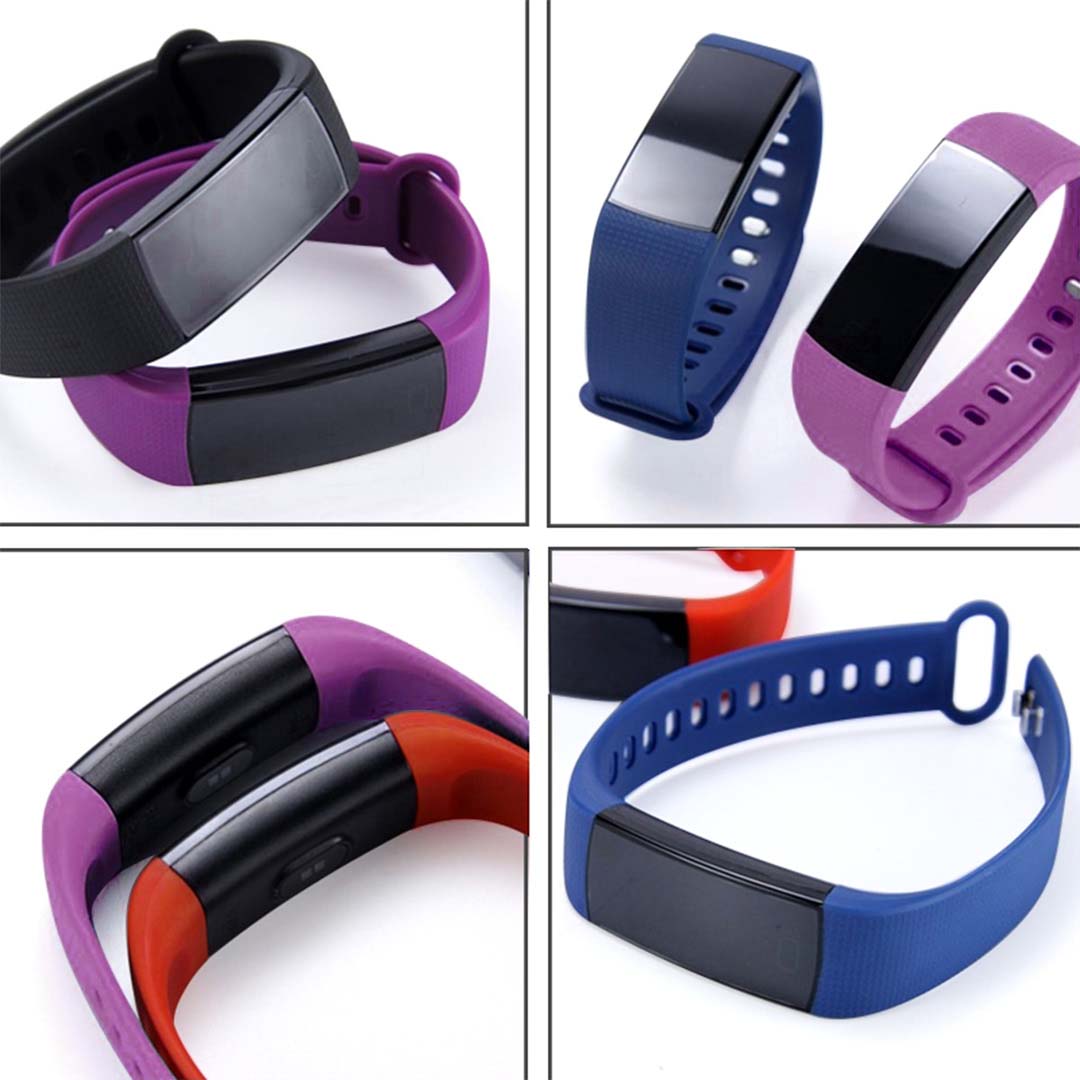 Premium 2X Sport Smart Watch Health Fitness Wrist Band Bracelet Activity Tracker Red - image6