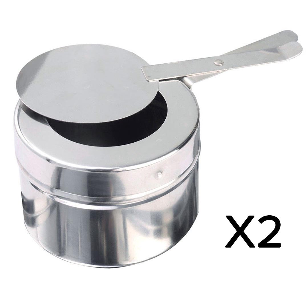 Premium Stainless Steel Chafing Food Warmer Catering Dish 9L Full Size - image7