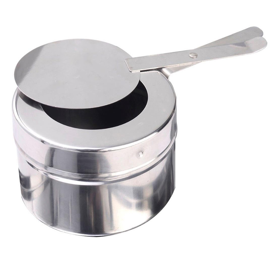 Premium 6L Stainless Steel Chafing Food Warmer Catering Dish Round Roll Top - image6