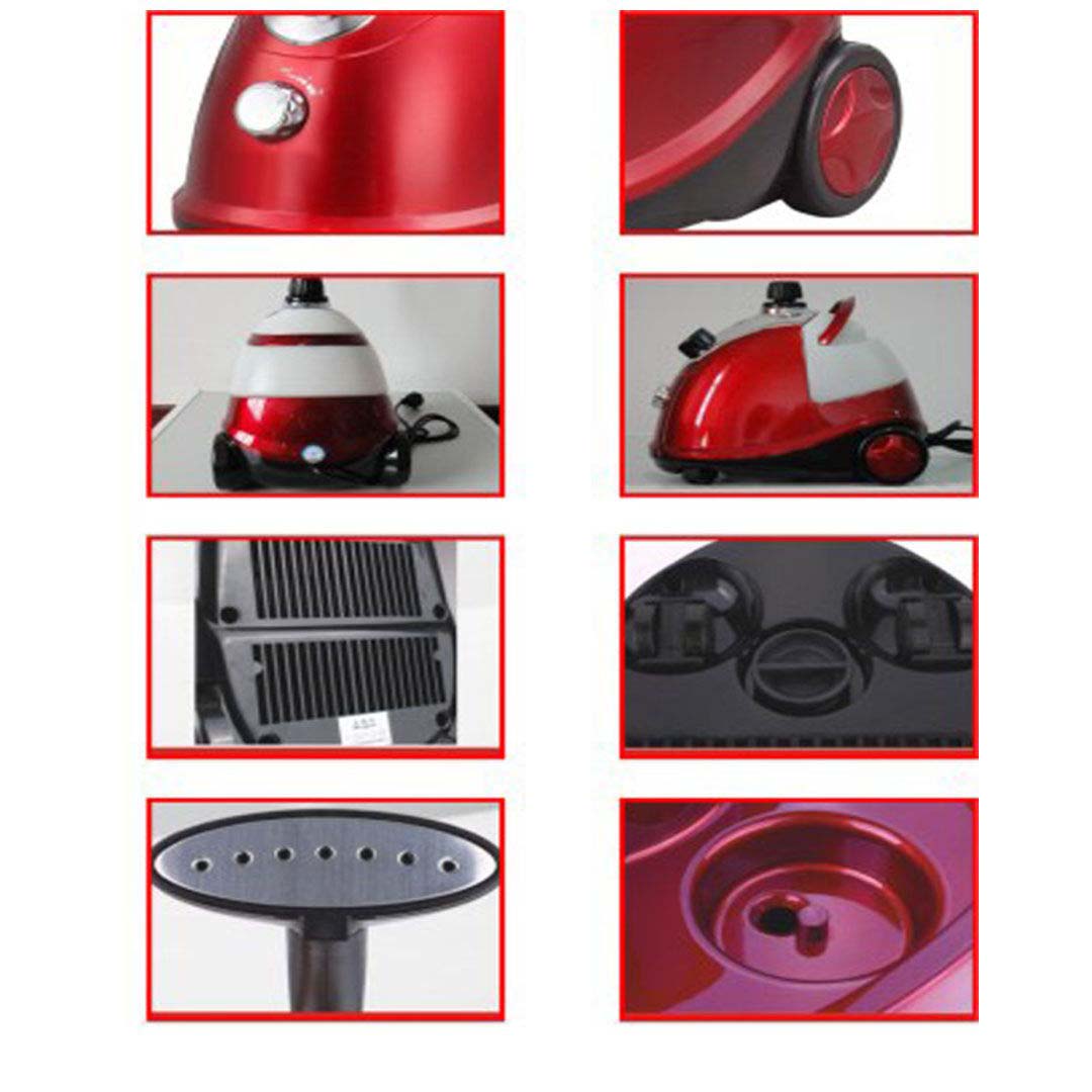 Premium 2X Garment Steamer Portable Cleaner Steam Iron Red - image8