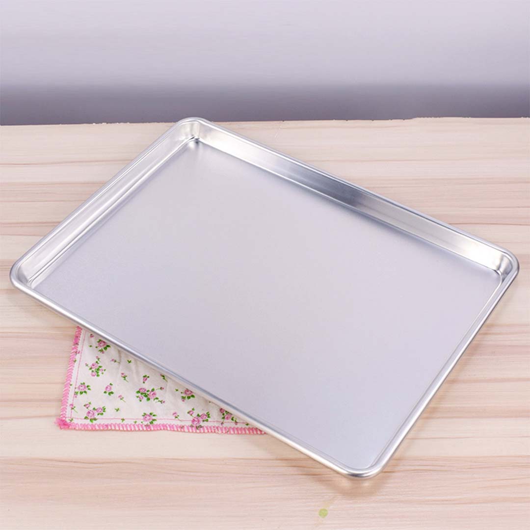 Premium 8X Aluminium Oven Baking Pan Cooking Tray for Bakers Gastronorm 60*40*5cm - image10