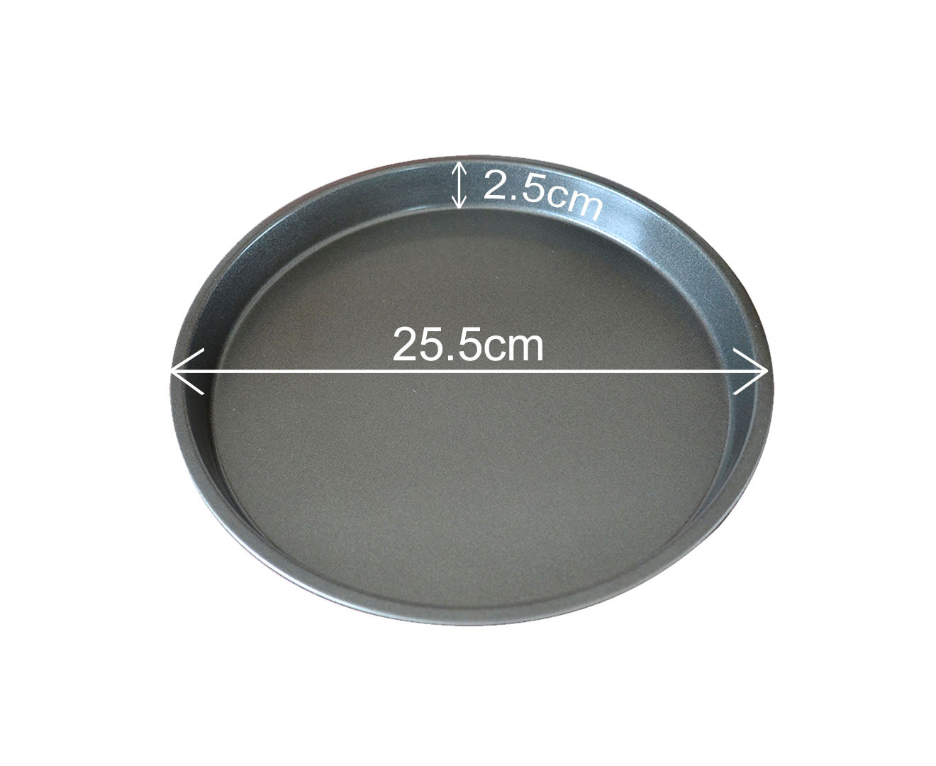 Premium 6X 10-inch Round Black Steel Non-stick Pizza Tray Oven Baking Plate Pan - image12