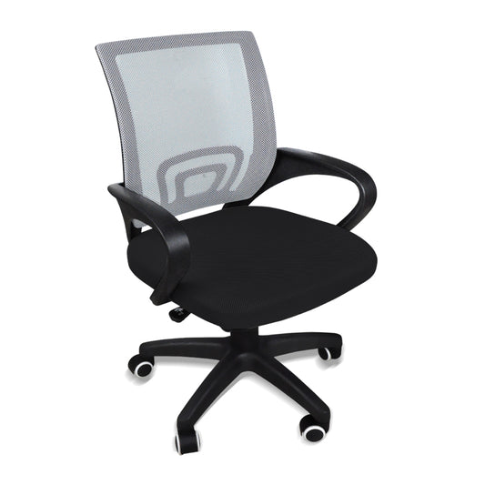 Office Chair Gaming Computer Chairs Mesh Executive Back Seating Study Seat Grey - image1