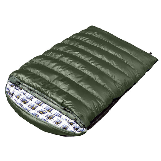 Mountview Sleeping Bag Double Bags Outdoor Camping Hiking Thermal -10 deg Tent - image1