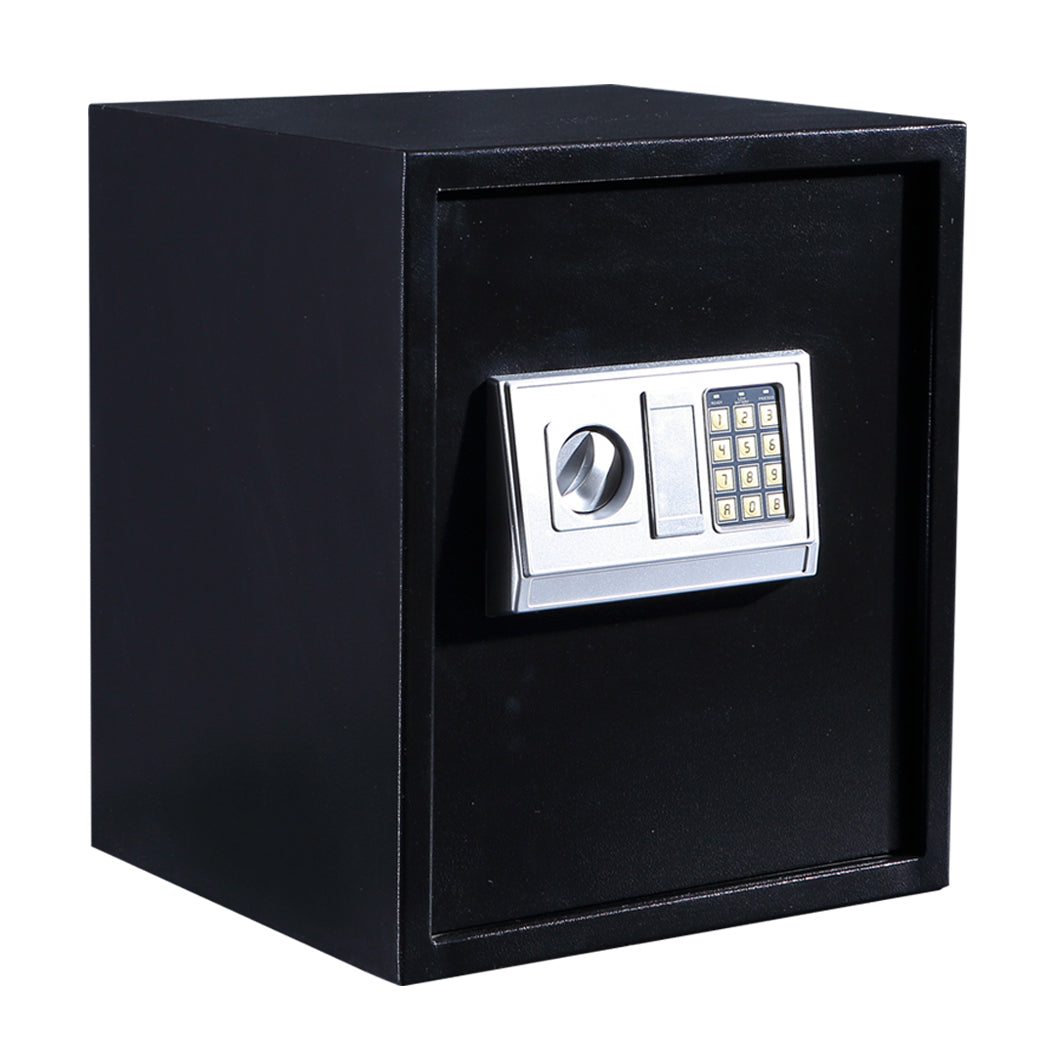 50L Electronic Safe Digital Security Box Home Office Cash Deposit Password - image1