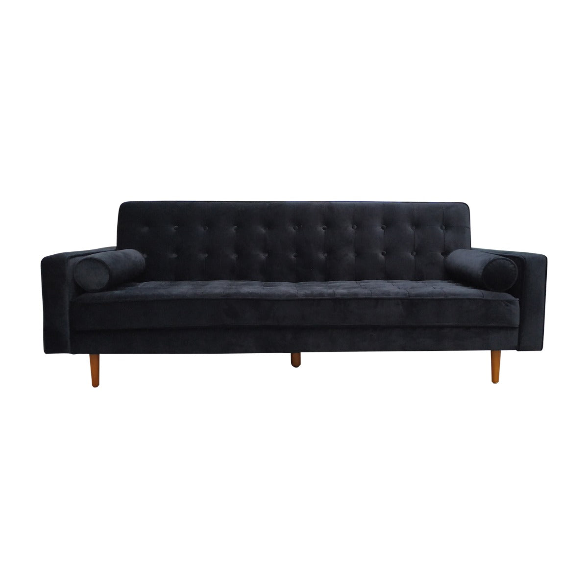 Sofa Marcella Black Velvet Fabric - image2