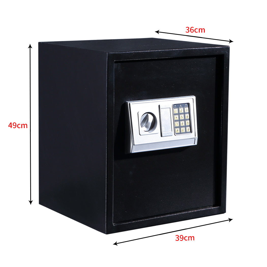 50L Electronic Safe Digital Security Box Home Office Cash Deposit Password - image3