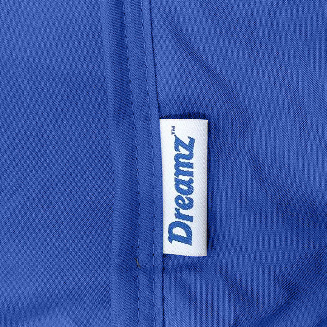 DreamZ 9KG Anti Anxiety Weighted Blanket Gravity Blankets Royal Blue Colour - image5