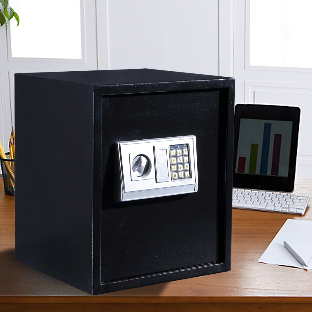 50L Electronic Safe Digital Security Box Home Office Cash Deposit Password - image8