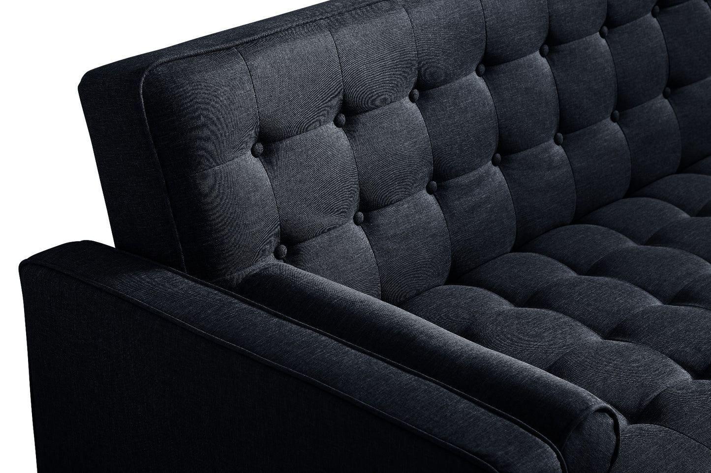 Sofa Marcella Black Velvet Fabric - image17