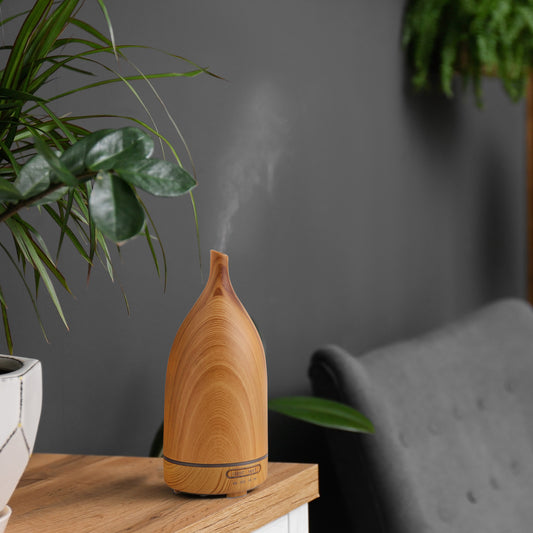 Milano Decor 100ml Ultrasonic Aroma Diffuser - Light Wood - image1