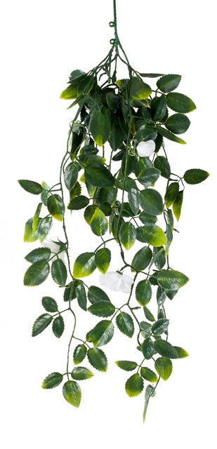 White Mixed Hanging Foliage UV 60cm - image1