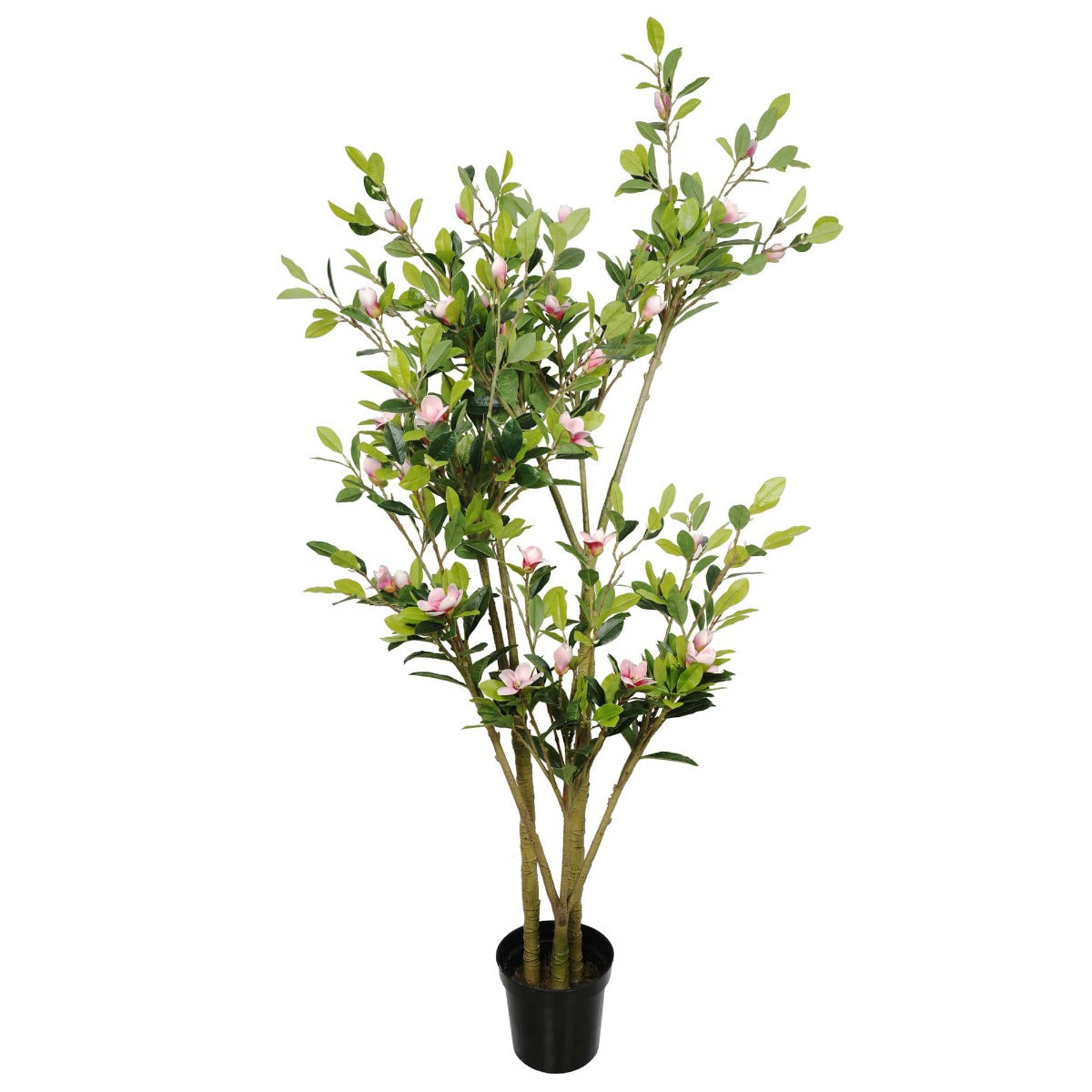 Faux Flowering Pink Magnolia Tree with Pot 250cm - image2