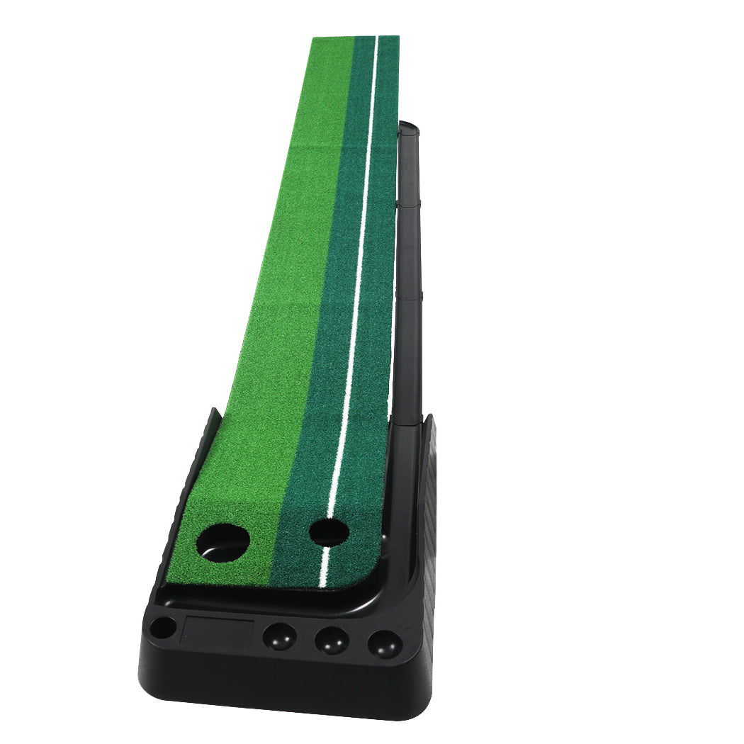 Golf Putting Mat Portable Auto Return Practice Putter Trainer Indoor Outdoor Type B - image2