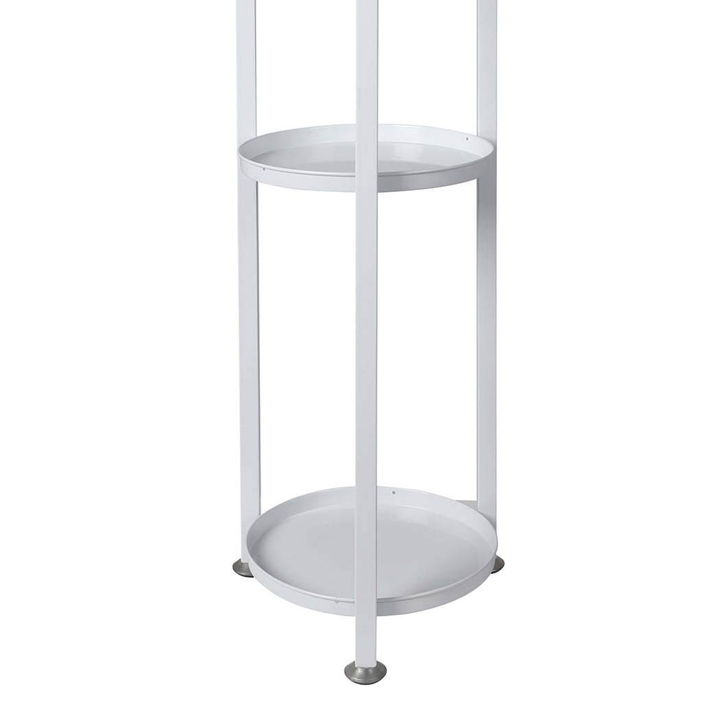 Plant Stand Outdoor Indoor Flower Pots Rack Garden Shelf White 100CM - image7