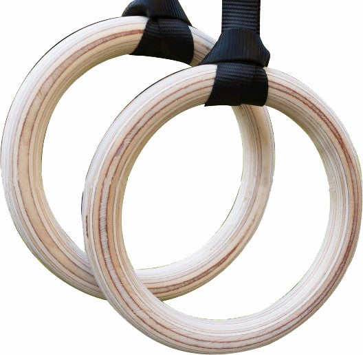 Birch Wood Gymnastic Rings - image3