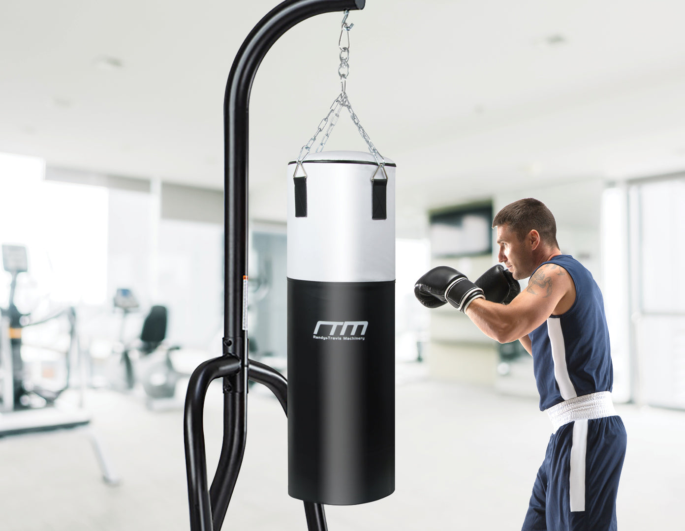 30kg Heavy Duty Boxing Punching Bag Solid Filled - image7