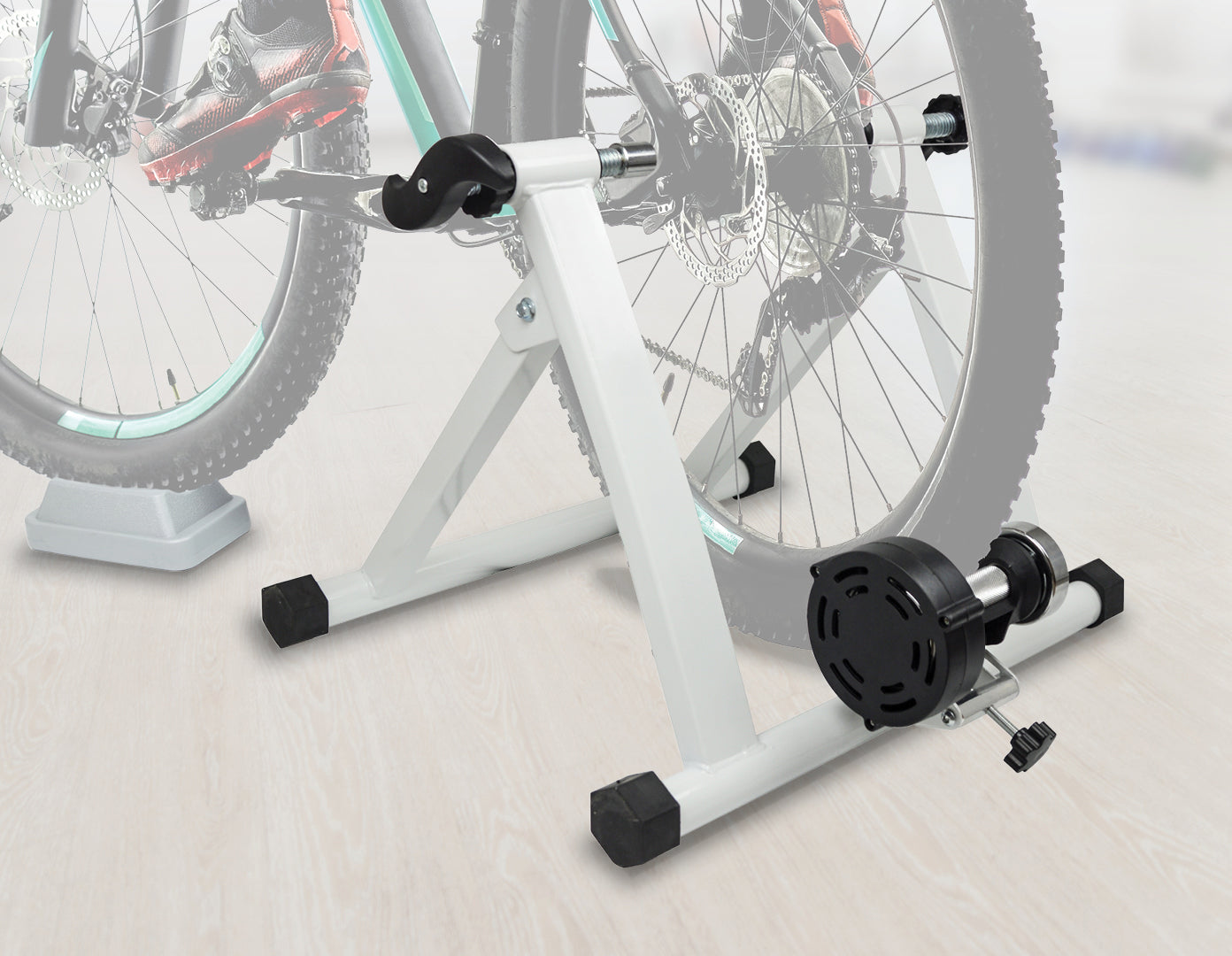 Indoor Magnetic Bicycle Trainer Fitness Bike Resistance Cycling Training Stand - image7