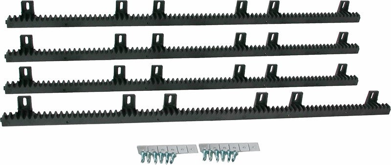 Sliding Gate Hardware Accessories Kit - 4m Gear Rack Track - image1