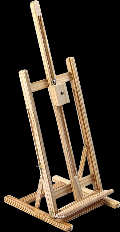 Tabletop Easel Wood Studio H-Frame Artist Art Display Painting Shop Tripod Stand Wedding - image5