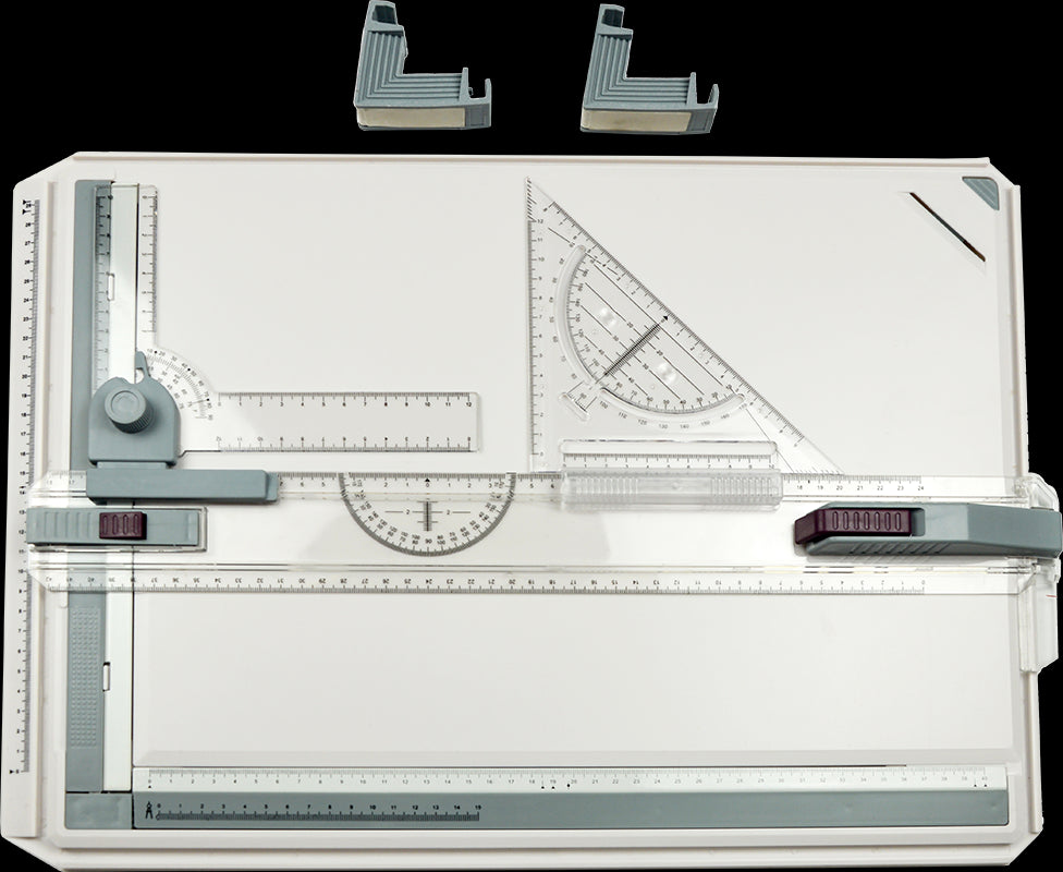 A3 Drawing Board Table with Parallel Motion and Adjustable Angle Drafting - image1