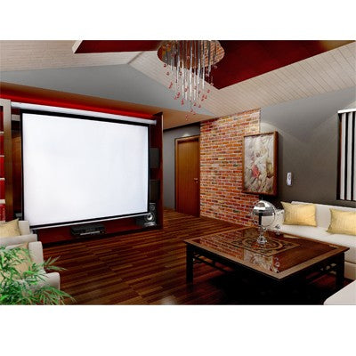 100" Electric Motorised Projector Screen TV +Remote - image9