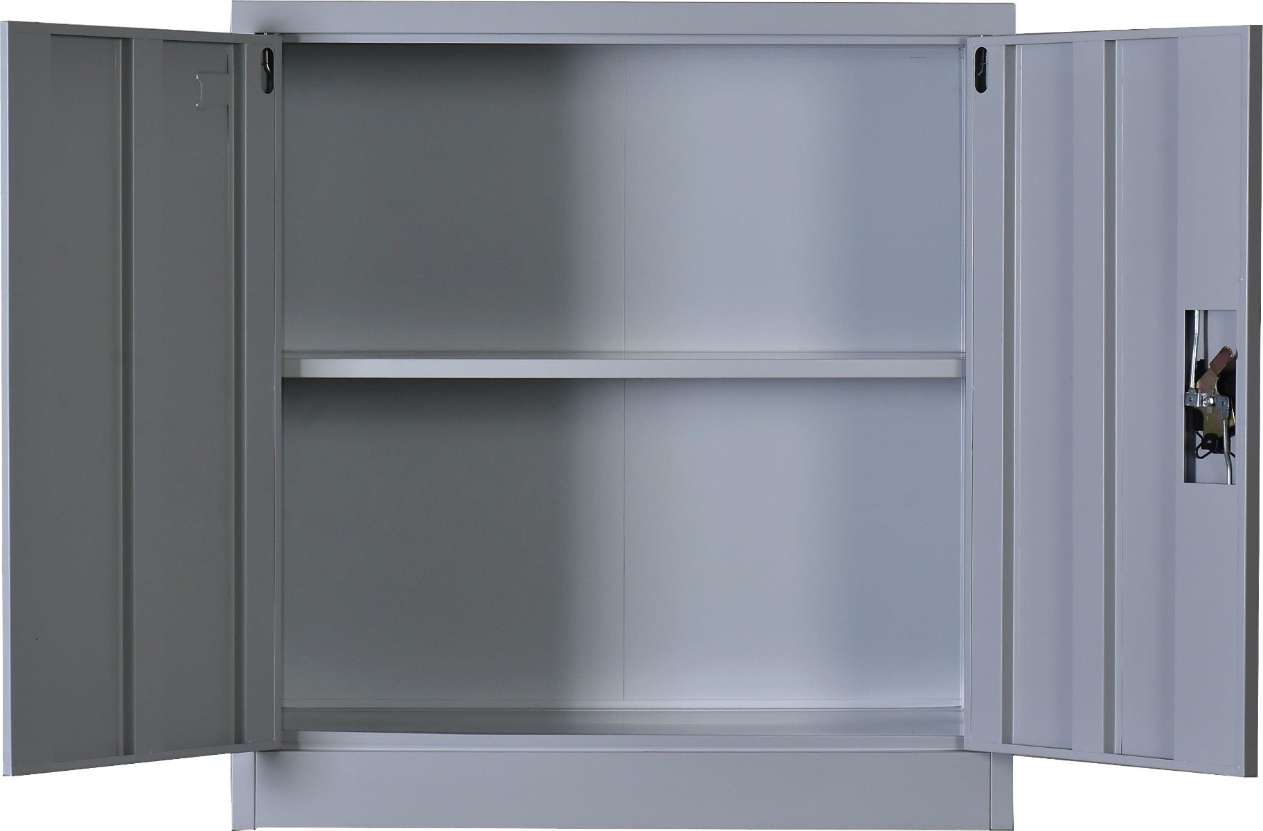 Two-Door Shelf Office Gym Filing Storage Locker Cabinet Safe - image6