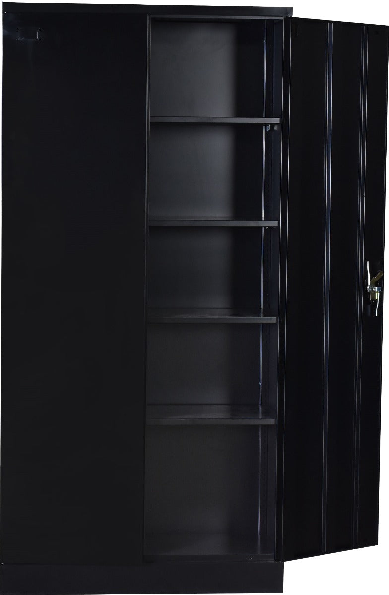 Two-Door Shelf Office Gym Filing Storage Locker Cabinet Safe - image6