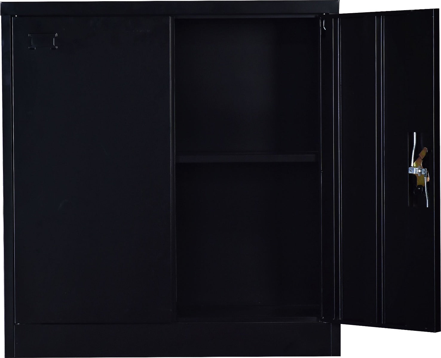 Two-Door Shelf Office Gym Filing Storage Locker Cabinet Safe - image6