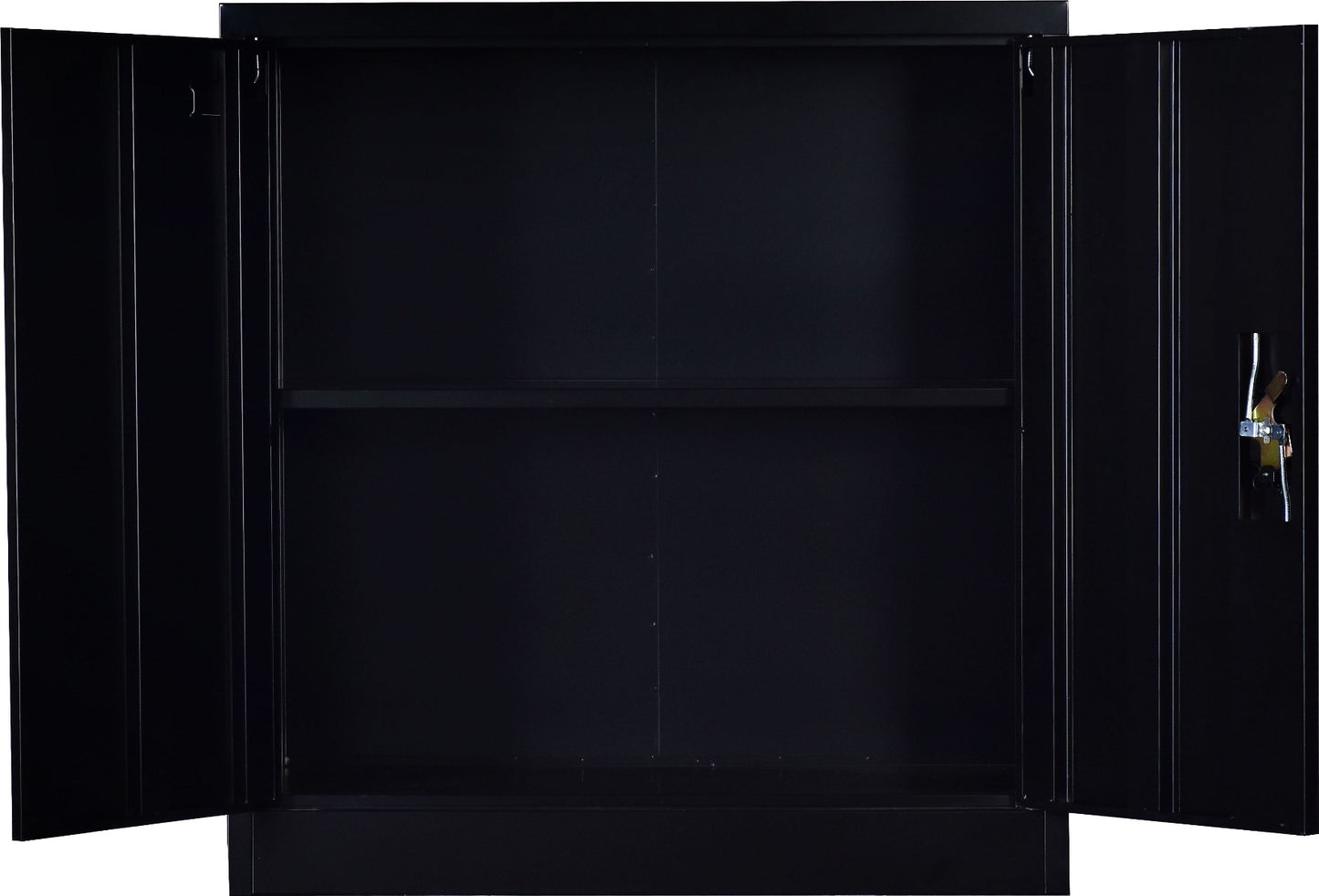 Two-Door Shelf Office Gym Filing Storage Locker Cabinet Safe - image5