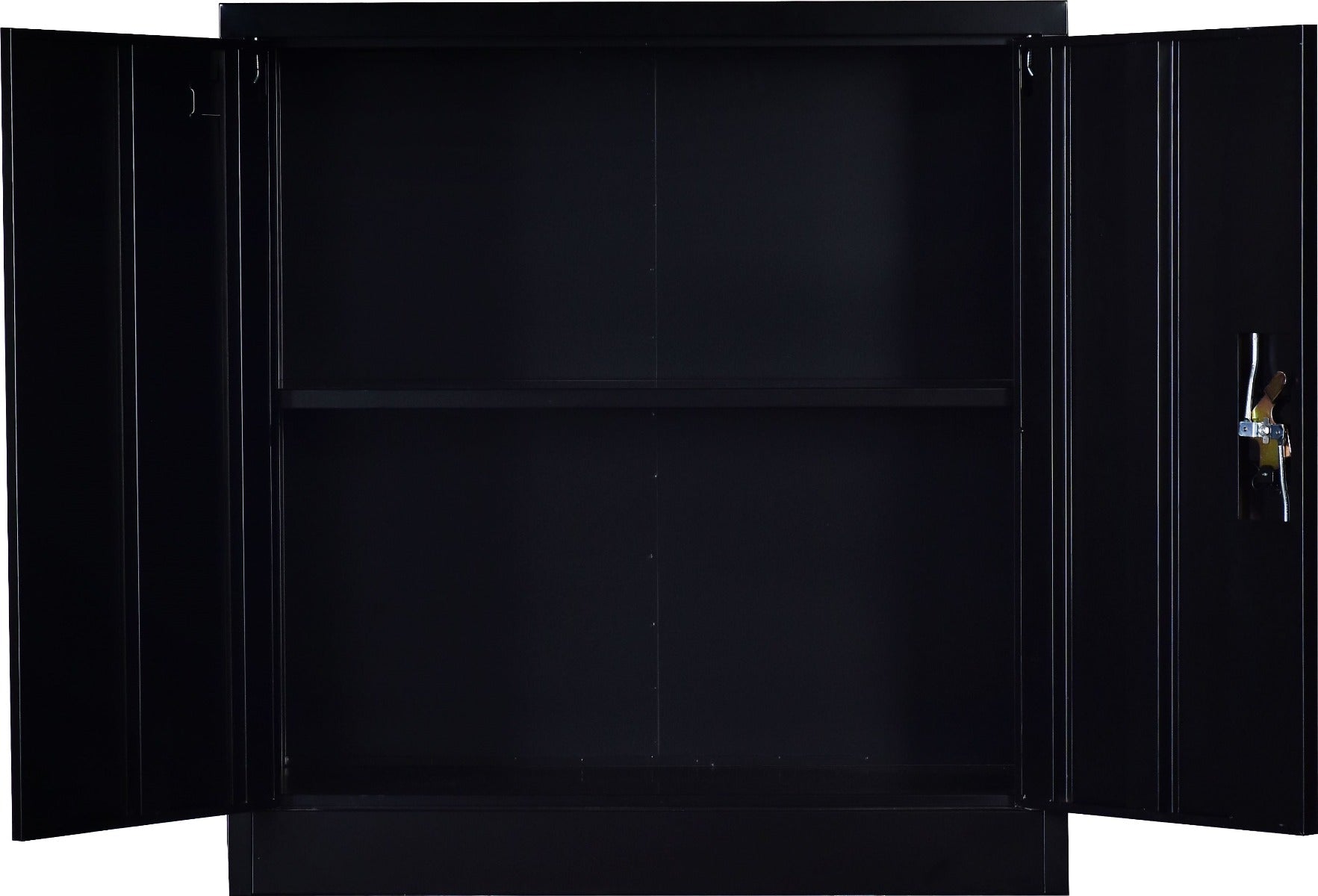 Two-Door Shelf Office Gym Filing Storage Locker Cabinet Safe - image5