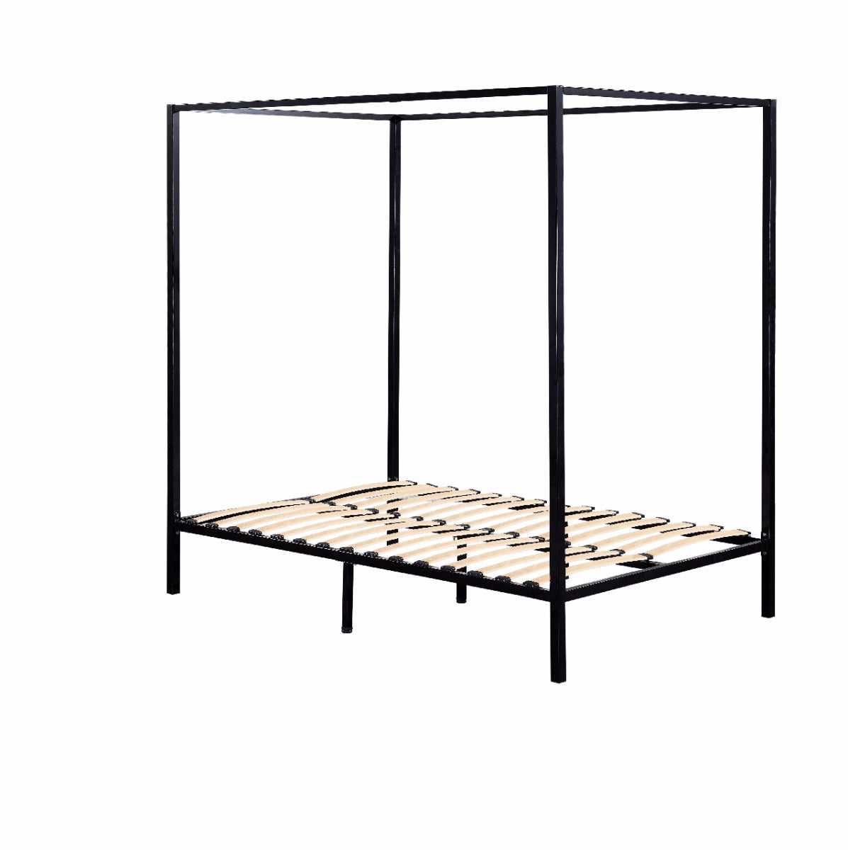 4 Four Poster Queen Bed Frame - image1