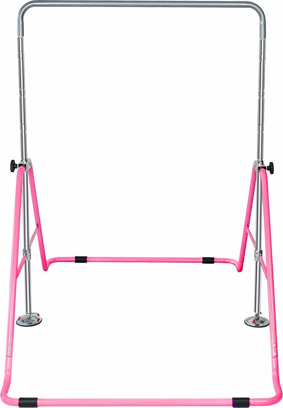 Kids Gymnastics Bars Training Horizontal Bar Monkey Kip Bar Pink - image5