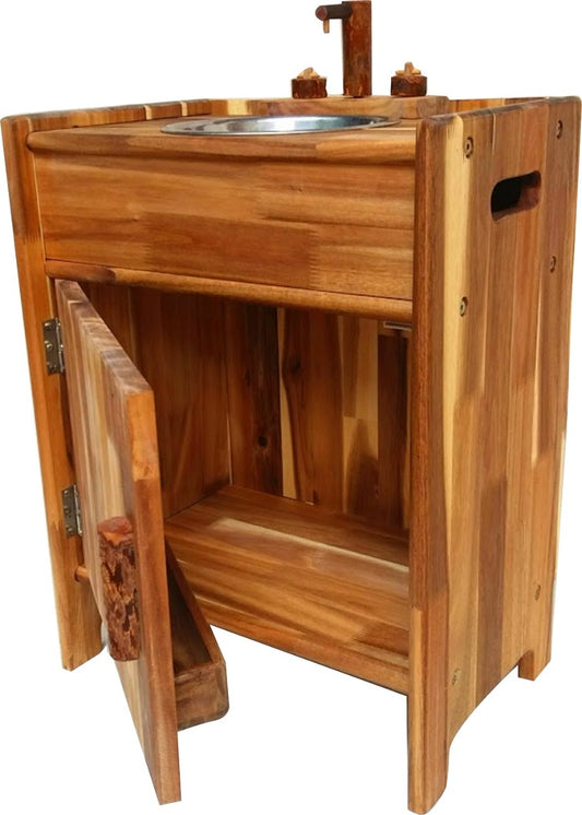 Natural Wooden Sink - image1