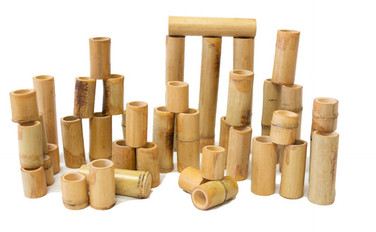 Bamboo Counting and Building Set 40PCE - image1