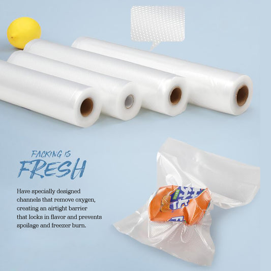 Vacuum Sealer Food Storage Saver Commercial Seal Rolls Bags 28cm Heat Roll Grade - image1
