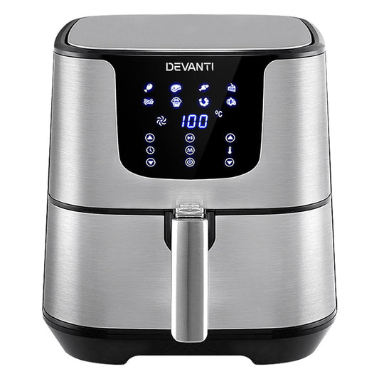 Air Fryer 7L LCD Fryers Oil Free Oven Airfryer Kitchen Healthy Cooker - image1