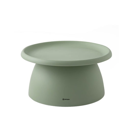 Coffee Table Mushroom Nordic Round Large Side Table 70CM Green - image1